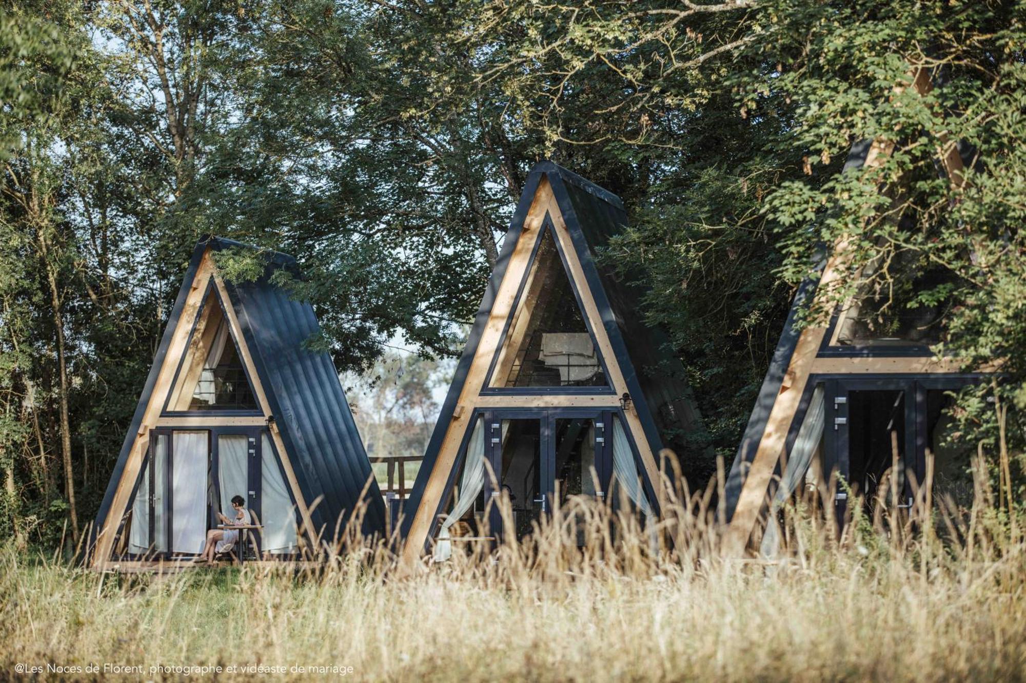 Ecolodges De Reve Dans Un Chateau De Conte De Fees Les-Trois-Moutiers Exterior foto
